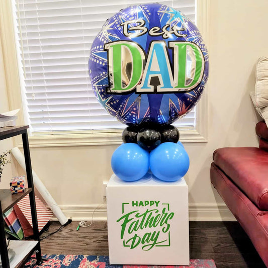 Fathers day balloon gift 4